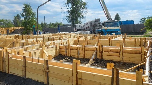 Свайный фундамент с ростверком в Гомеле